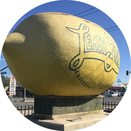 Lemon Grove Lemon Statue