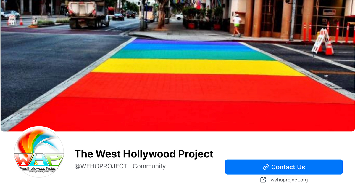 West Hollywood Project Facebook