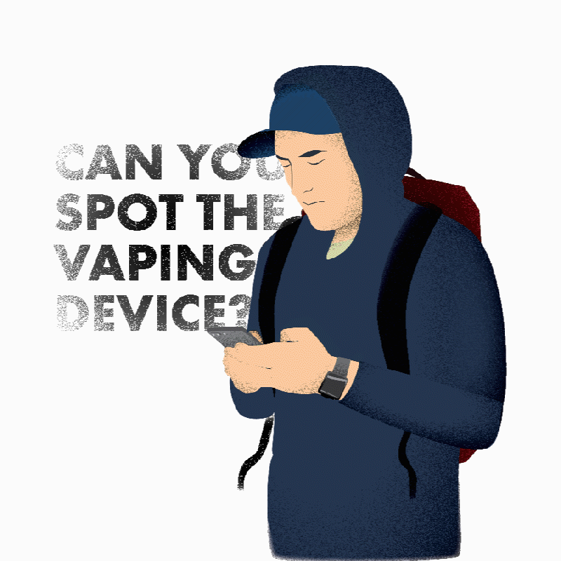Can You Spot The Vaping Device?