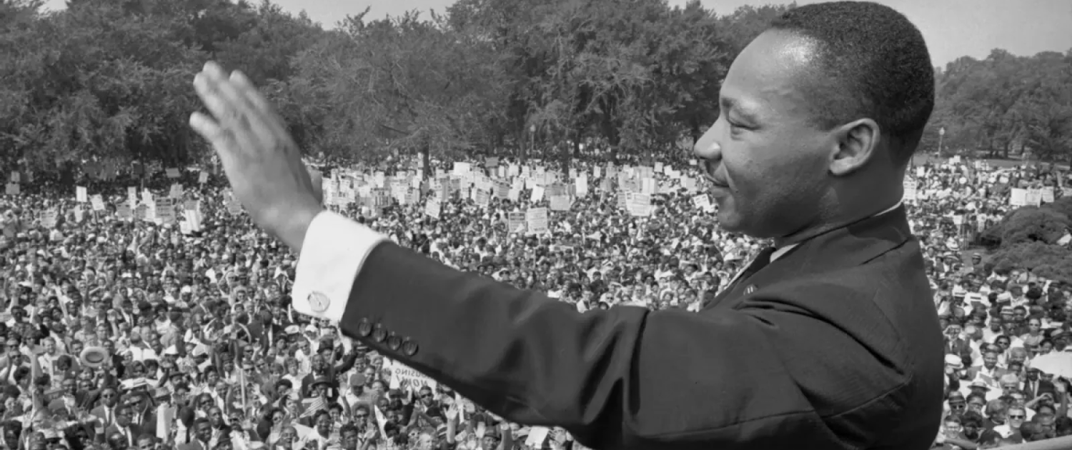 MLK during his speech