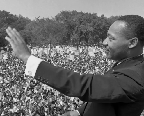MLK during his speech
